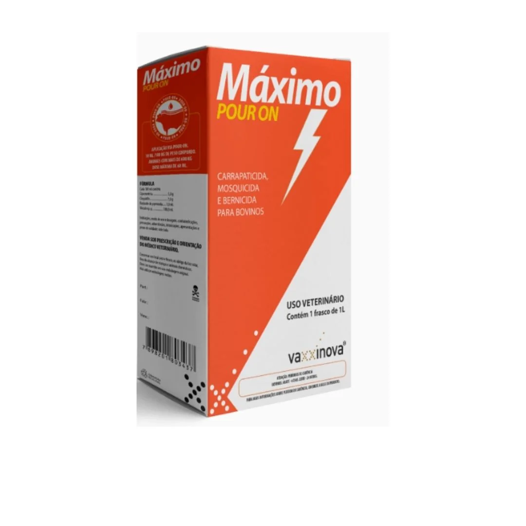 MAXIMO POUR-ON BIOVET 1 LT (CX. 06)