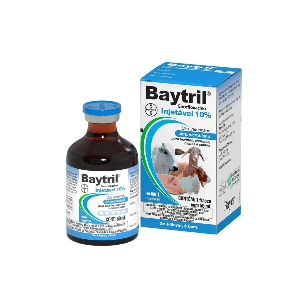 BAYTRIL INJ 10% 50 ML (CX.24)