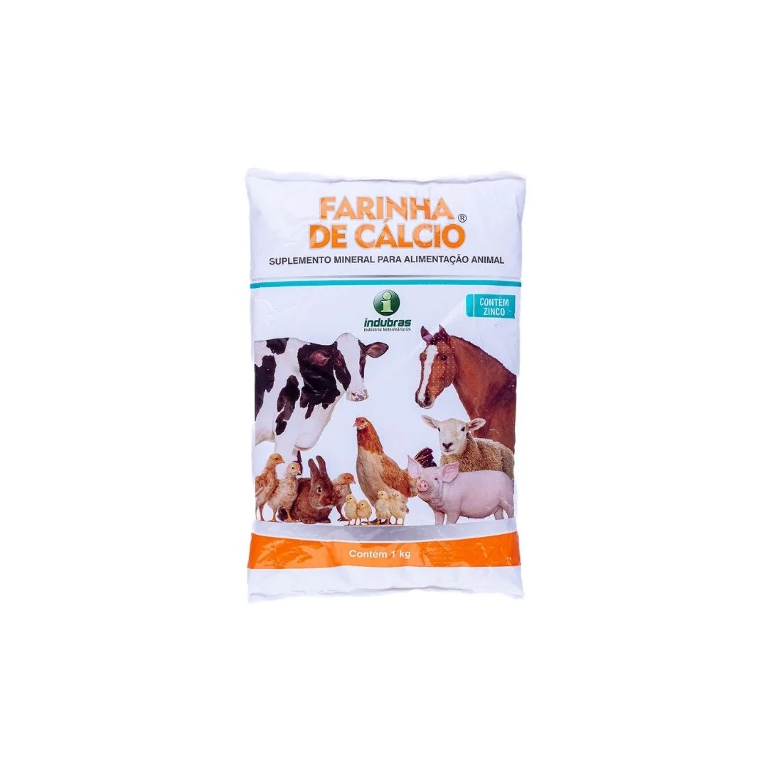 FARINHA DE CALCIO INDUBRAS 1KG