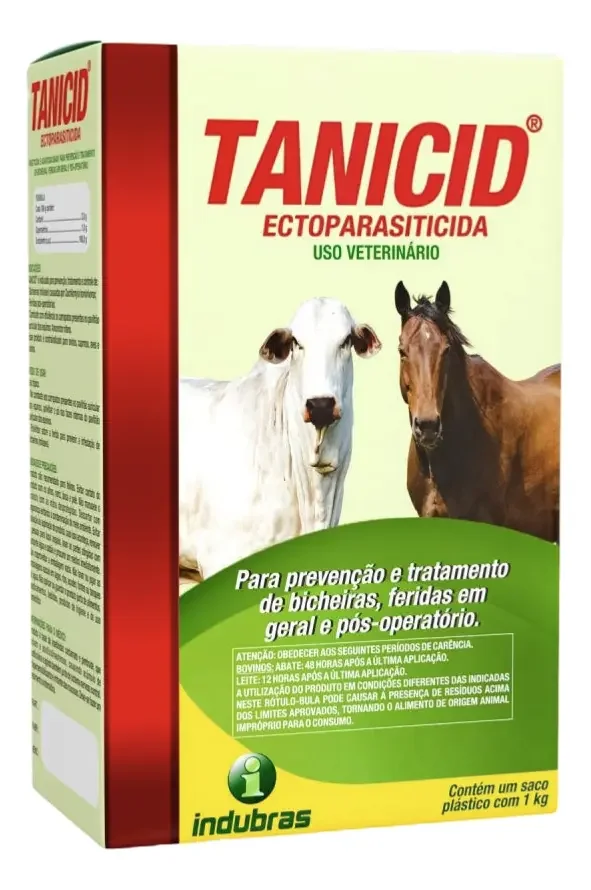 TANICID  ECTOPARASITICIDA 1KG