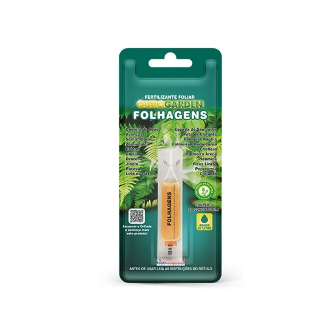 FERTILIZANTE FOLHAGENS 5ML (CX.20)
