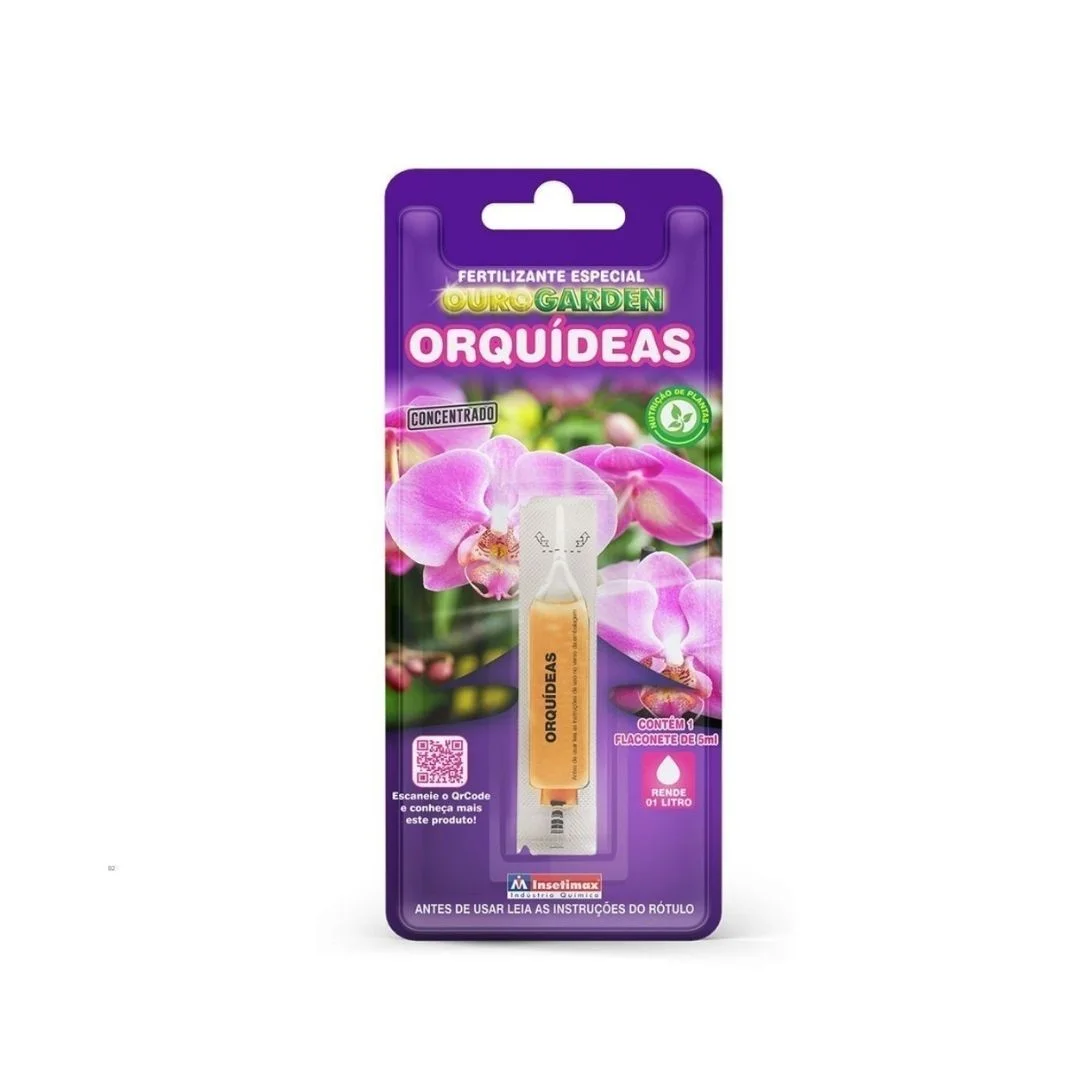 FERTILIZANTE ORQUÍDEAS 5ML (CX.20)