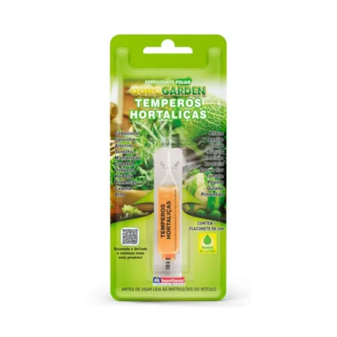 FERTILIZANTE TEMP. E HORTALICAS 5ML