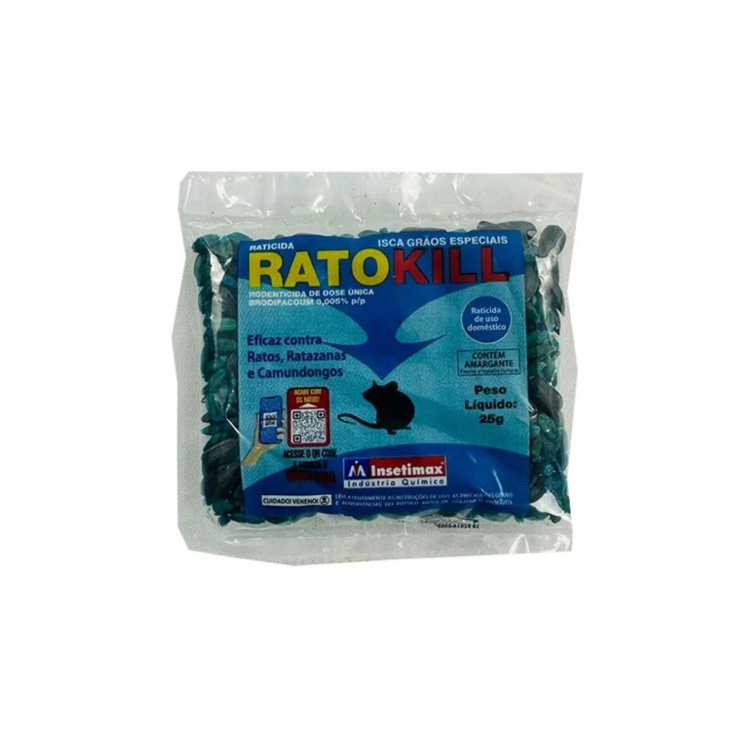 RATOKILL GRÃOS ESPECIAIS (40X25G) 1KG