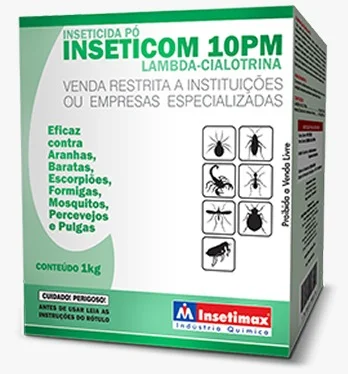 INSETICOM 10 PM (40X25G) 1KG