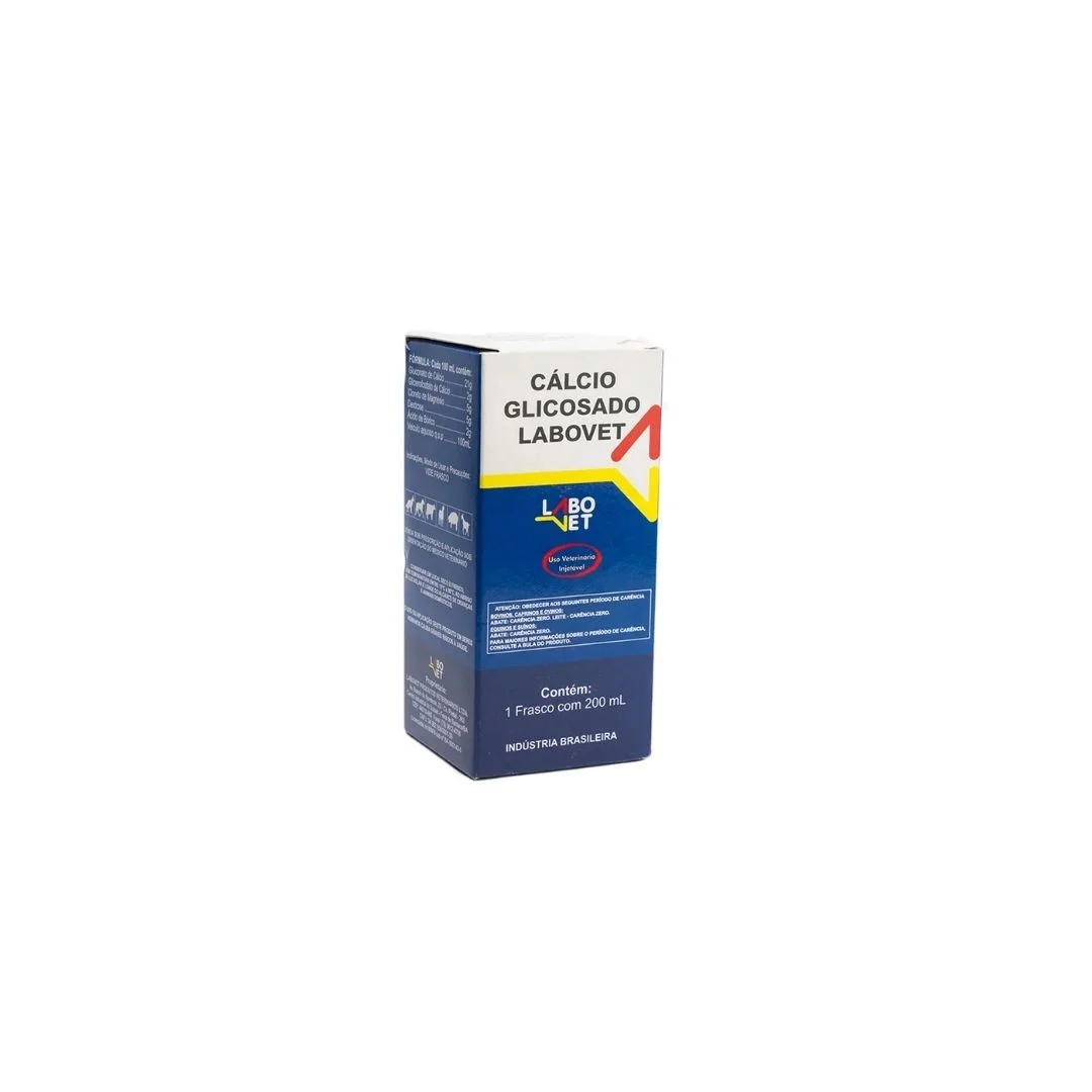 CALCIO GLICOSADO 200 ML (CX.50)