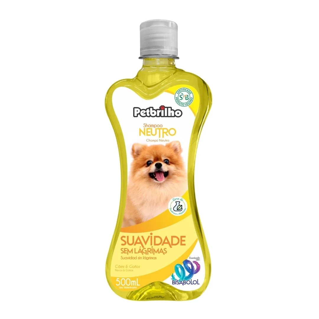 SHAMPOO NEUTRO PARA CÃES E GATOS 500 ML