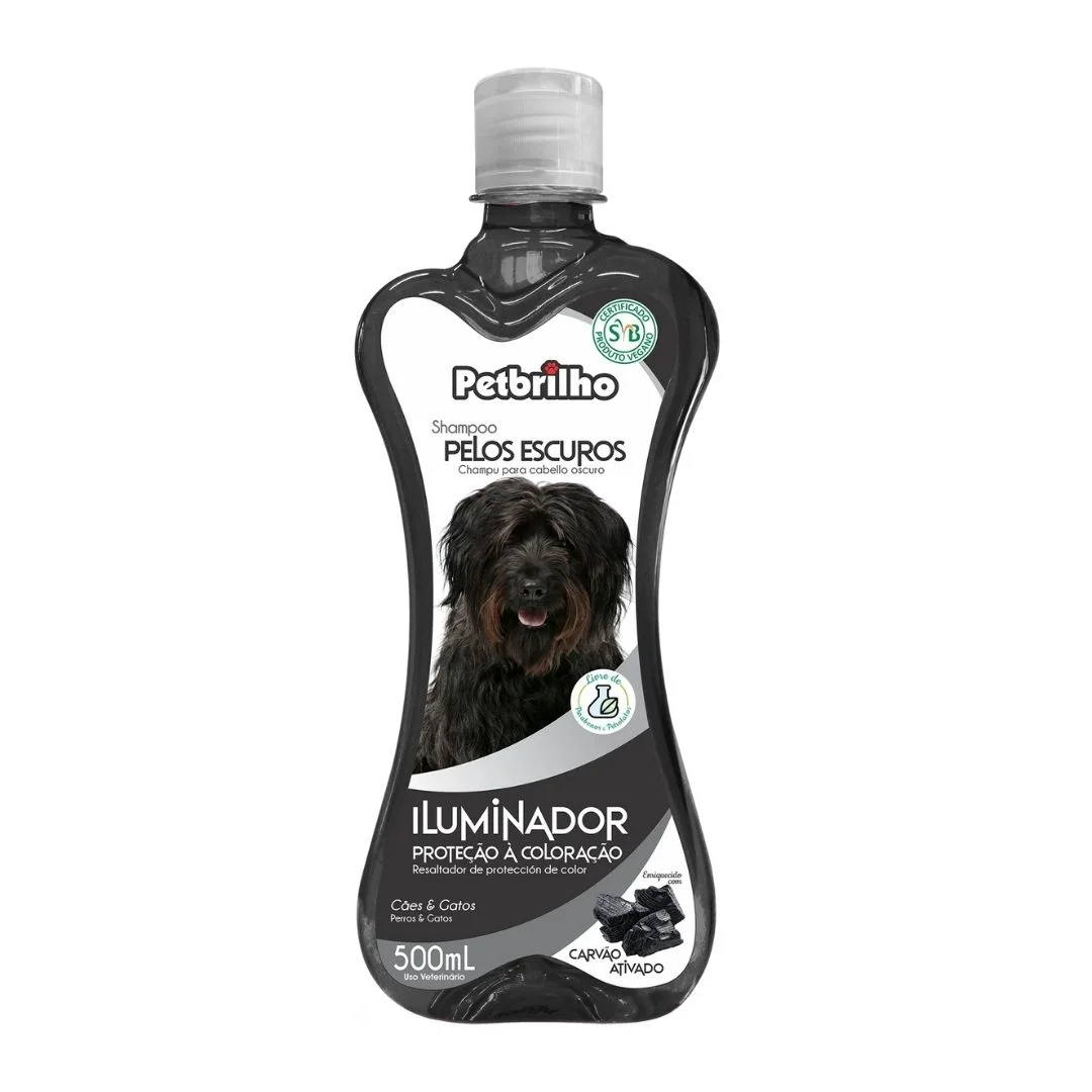 SHAMPOO PELOS ESCUROS 500 ML (CX.12)