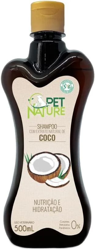 PET NATURE SHAMPOO DE COCO 500ML