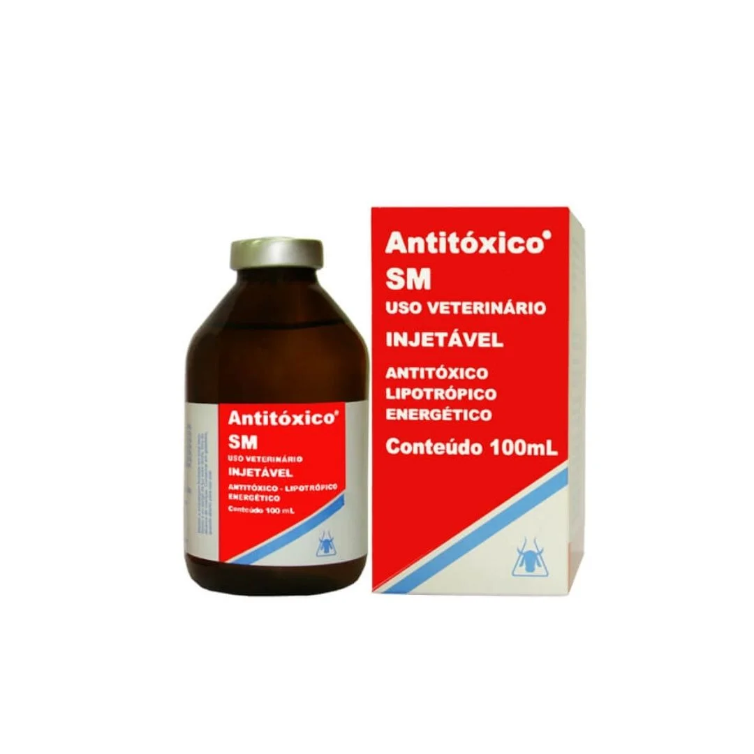 ANTITOXICO SM INJ 100 ML (CX.48)