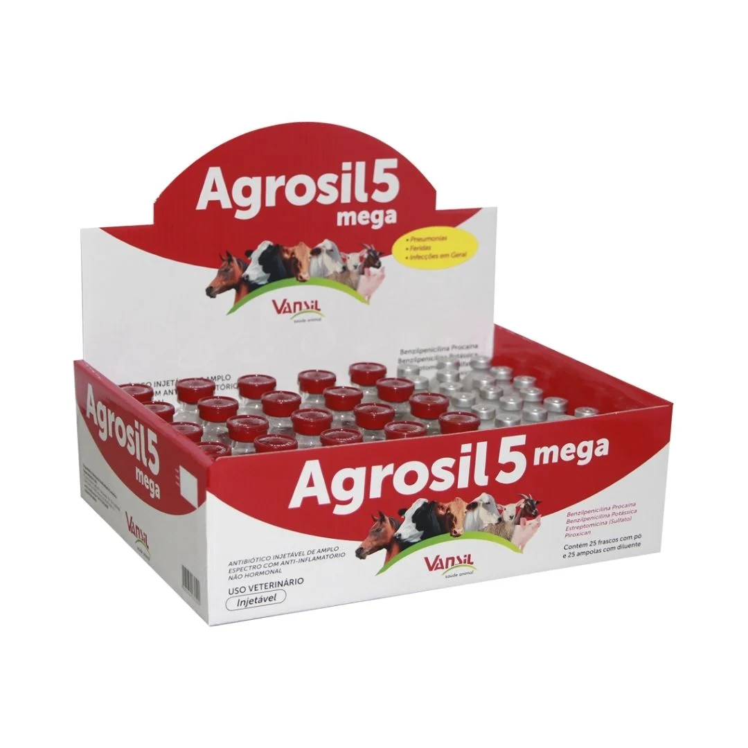 AGROSIL 5 MEGA (C/ ANTI-INFLA) (CX.25)