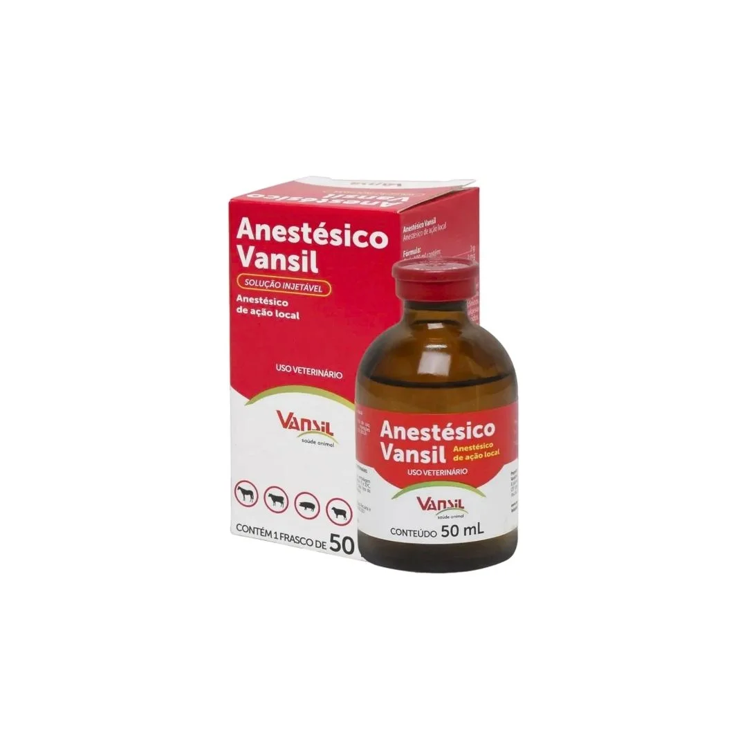 ANESTESICO VANSIL 50ML (CX. 12)
