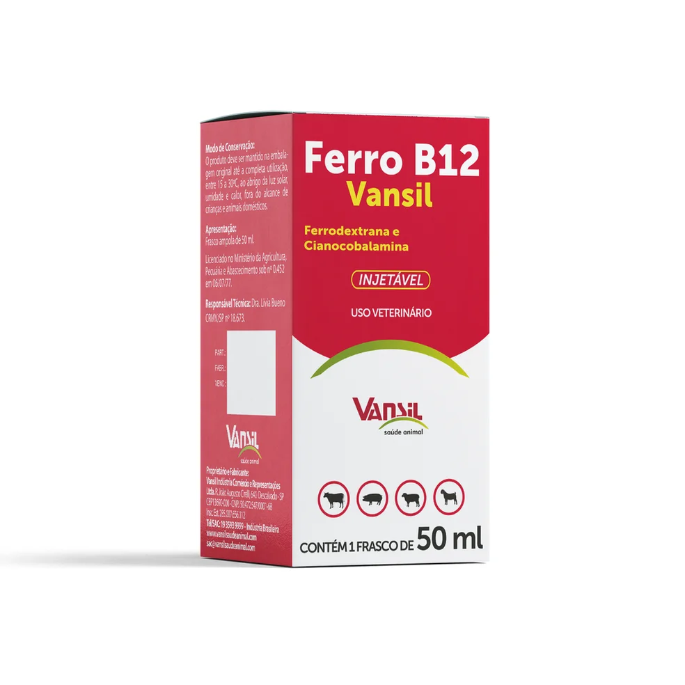 FERRO B12 VANSIL 50ML