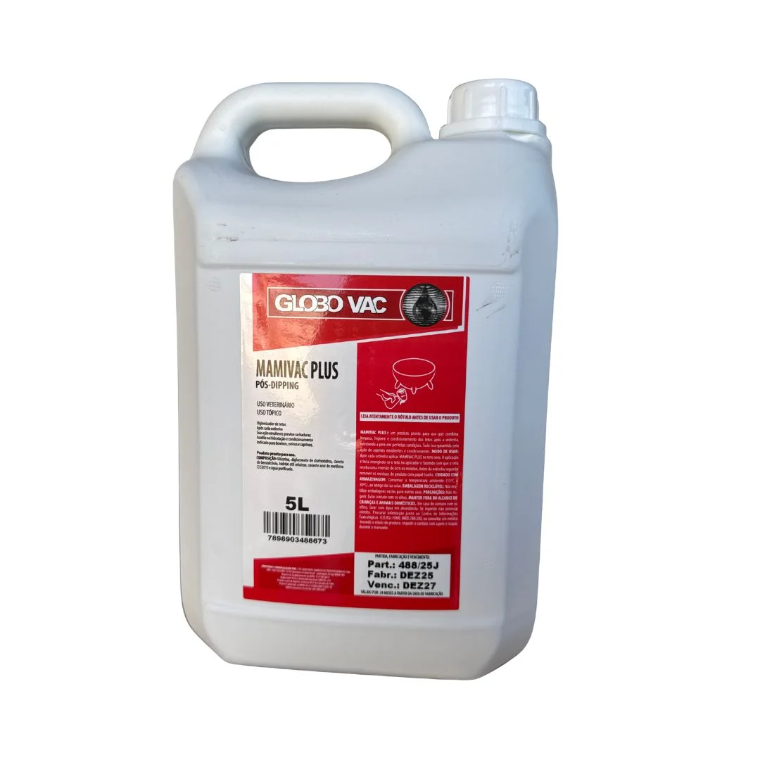 MAMIVAC CLORHEXIDINA PLUS 5L (CX. 4)