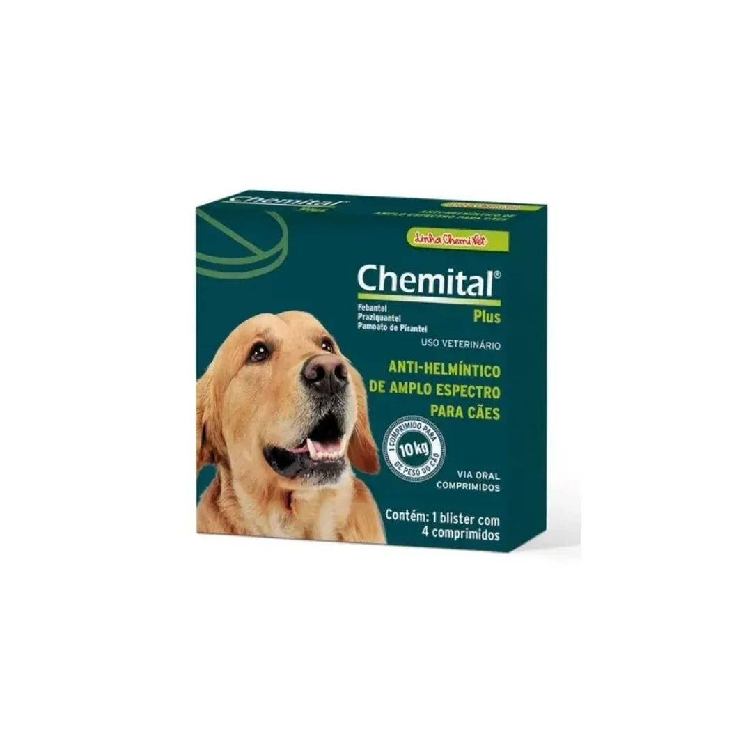 CHEMITAL PLUS COMPRIMIDOS (CX 10)