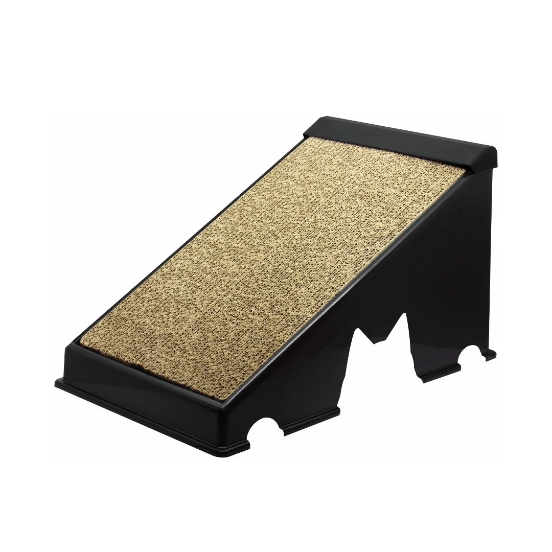 ARRANHADOR GATO RAMPA PLAST. BLACK