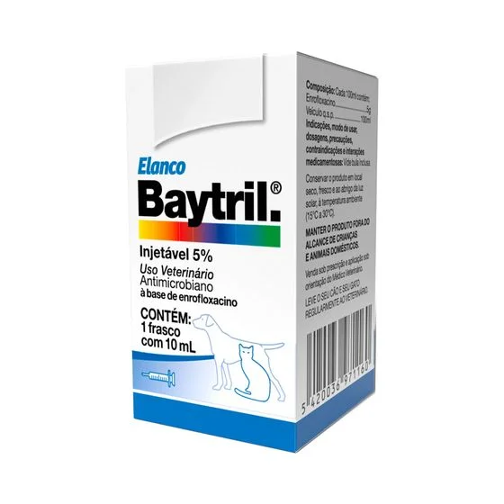 BAYTRIL INJ 5% 10 ML (CX.30)