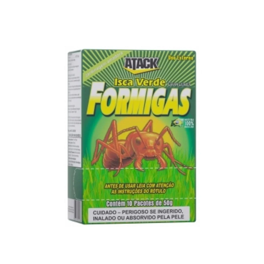 ISCA FORM.ATACK VERDE 40 X (10 X 50G)
