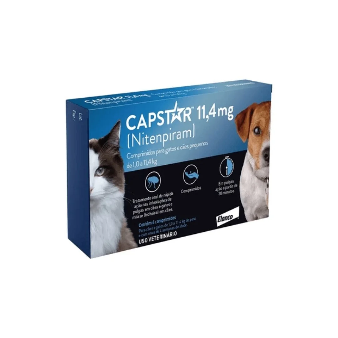 CAPSTAR 11.4 MG 6 COMPRIMIDOS
