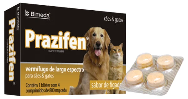 PRAZIFEN 4 X 800 MG