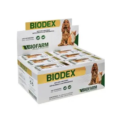 BIODEX COMP. 20×0,5MG CARTUCHO (CX.24)