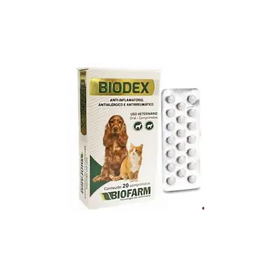 BIODEX COMPRIMIDOS 20×0,5MG EE (CX.48)