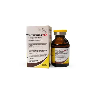 TERRAMICINA LA SOLUCAO INJ. 20 ML
