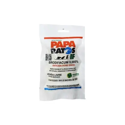 PAPA RATOS ISCA FRESCA 50GR (CX.20)