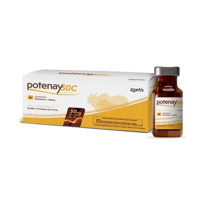 POTENAY 50C (50MG CAFEÍNA P/ML) 10ML