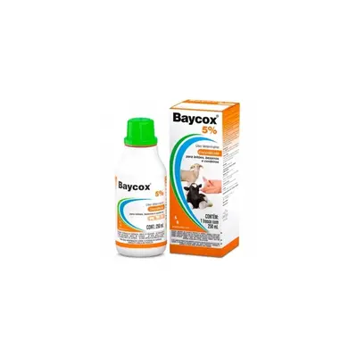 BAYCOX 5% MULTI-ESPECIES 250ML (CX.20)