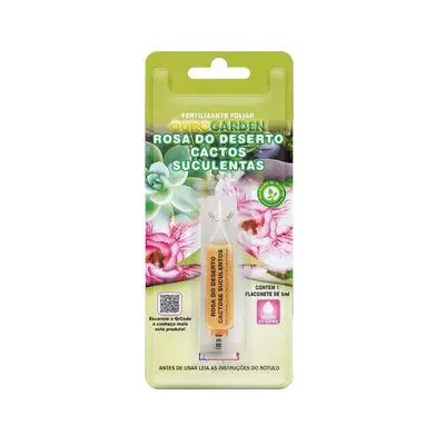 FERTILIZANTE ROSA, CACTOS SUCULENTAS 5ML