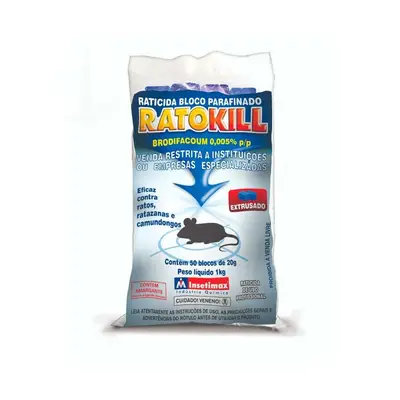 RATOKILL BLOCO EXTR. (50X20GR) 1KG