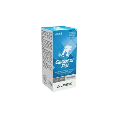GLICOSOL GATOS E CAES 200 ML (CX24)