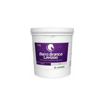 BARRO BRANCO 1,2 KG (+)