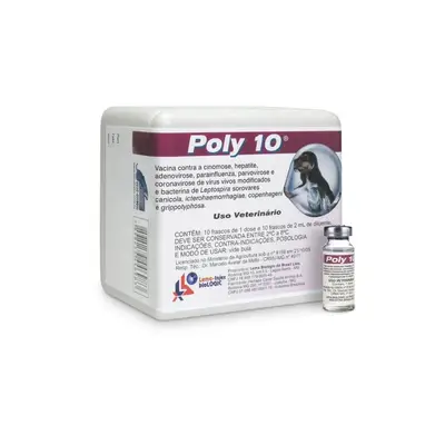 VACINA POLY 10 BASICA 10X1 DOSE
