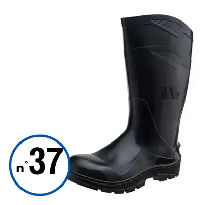 GALOCHA PVC C/ ALTO PRETA S/FORRO Nº 37