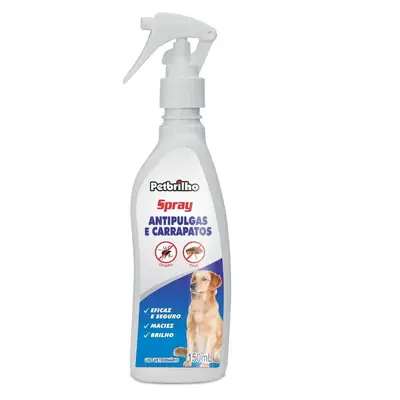 SPRAY ANTI-PULGAS PETBRILHO 150ML