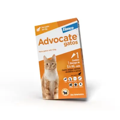 ADVOCATE GATOS 1 X 0.4 ML