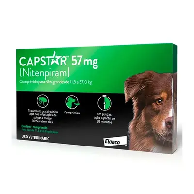 CAPSTAR 57MG 1 COMPRIMIDO