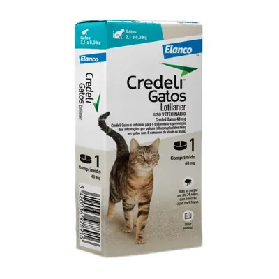 CREDELI GATOS 48MG 1 COMPRIMIDO