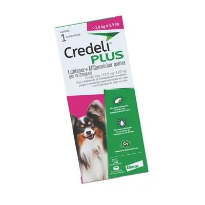 CREDELI CÃES PLUS 112.5/4.22MG 1 COMP.