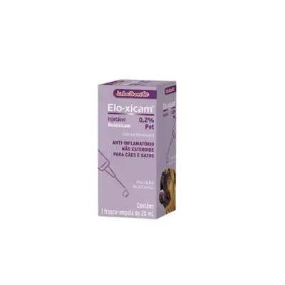 ELO-XICAM INJETAVEL 0,2% 20 ML (CX 12)