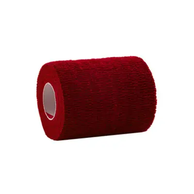 BANDAGEM COESIVA 10CMX4.5M VERMELHA
