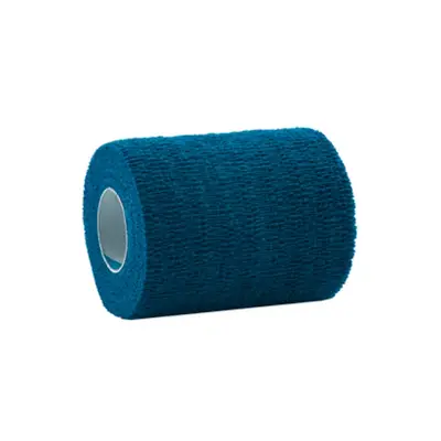 BANDAGEM COESIVA 10CMX4.5M AZUL CLARO