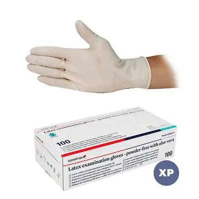 LUVA LATEX POUCO PO XP BRANCA C/ 100