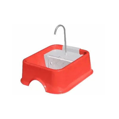 FONTE QUADRADA BIVOLT - VERMELHO