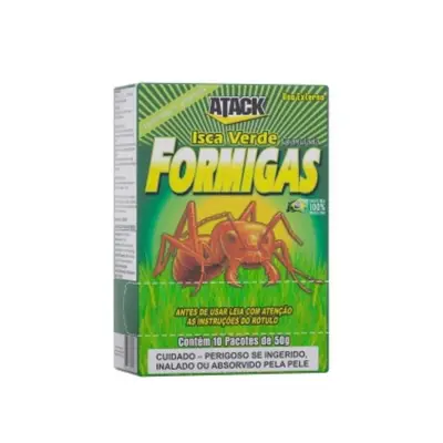 ISCA FORM.ATACK VERDE 40 X (10 X 50G)(+)